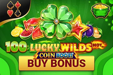 100 Lucky Wilds Hot Coin Boost